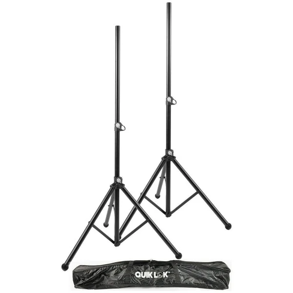 QuikLok Lightweight Steel Speaker Stand Set of Two - S/171PAK-BB